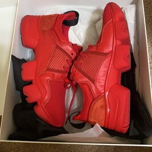 Red Givenchy Sneakers, EU 43 (US 9)